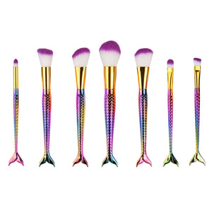 Mermaid Makeup Brushes