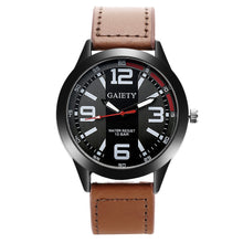 Quartz PU Leather Wrist Watch