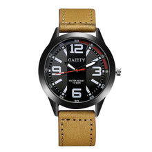 Quartz PU Leather Wrist Watch
